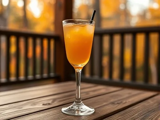 Apricot Brandy Sour - Outdoors
