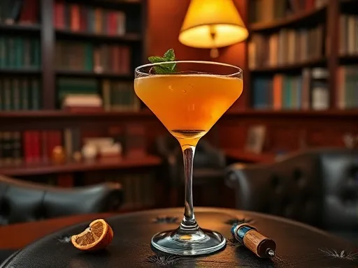 Apricot Cocktail - At Home