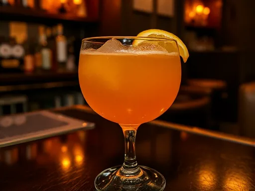 Apricot Crush - At a Bar