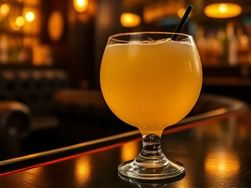 Apricot Punch - At a Bar