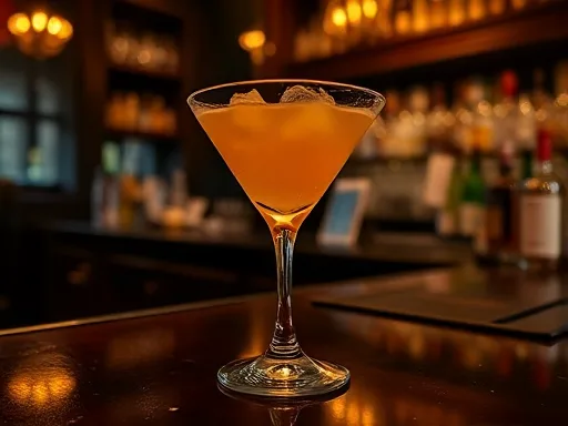 Apricot Sour - At a Bar