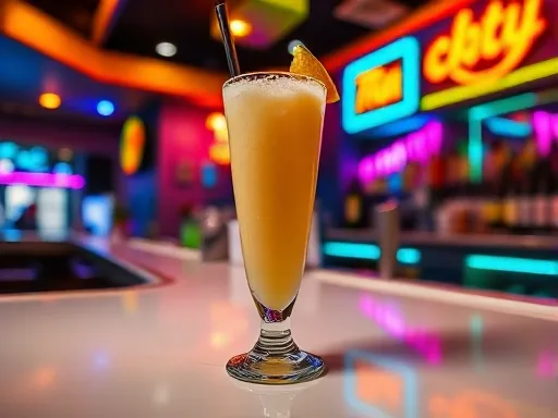 Authentic Pina Colada - At a Bar