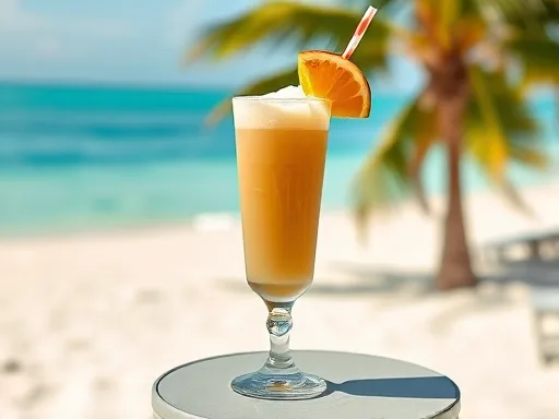 Authentic Pina Colada - Outdoors