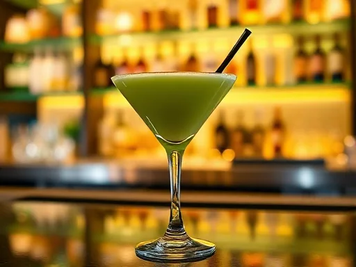 Avocado Milkshake - At a Bar