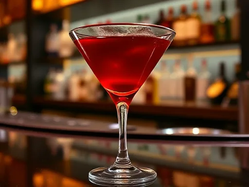 Baby Fingers Cocktail - At a Bar