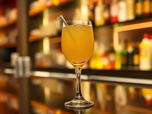 Bacardi Champagne Punch - At a Bar