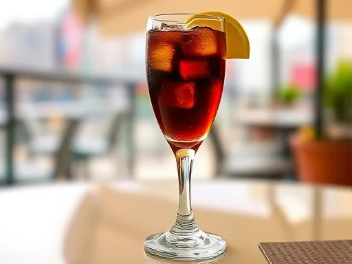 Bacardi Gold & Cola - Outdoors