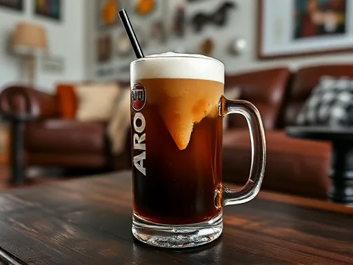 Bacardi Rootbeer Float - At Home