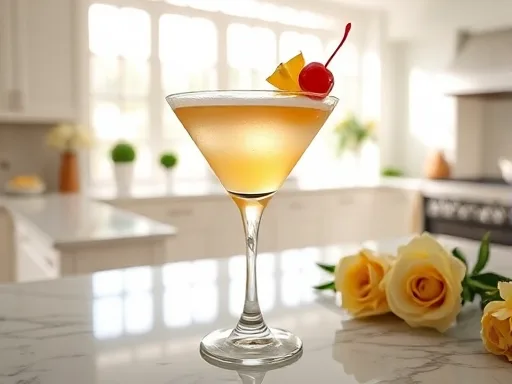 Bacardi Yeah Martini Cocktail - At Home