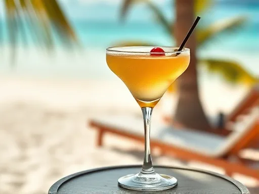 Bacardi Yeah Martini Cocktail - Outdoors