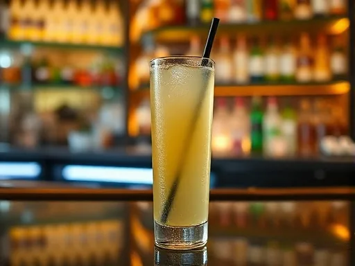 Bahamas Highball - At a Bar