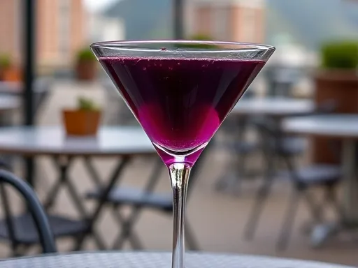 Ballet Russe Cocktail - Outdoors