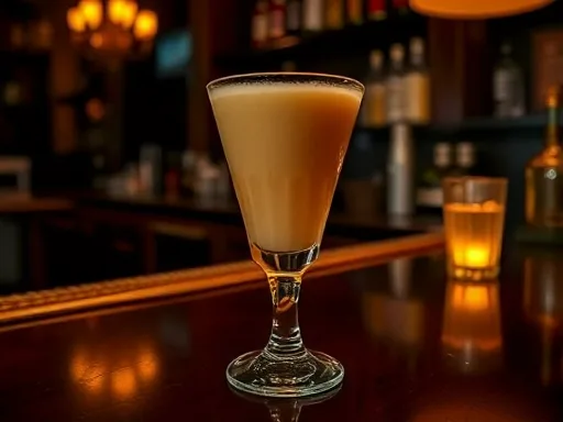 Baltimore Eggnog - At a Bar
