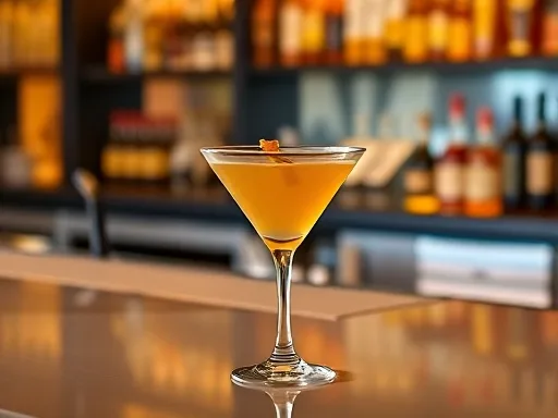 Bamboo Cocktail - At a Bar