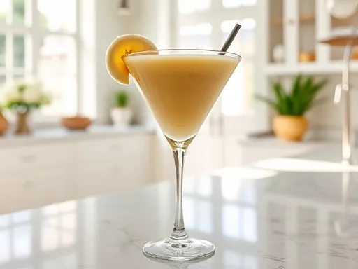 Banana Cantaloupe Smoothie - At Home