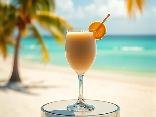 Banana Milk Shake - Outdoors