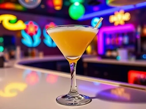 Banana Rum Cream - At a Bar