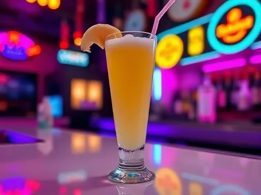 Banana Sunrise - At a Bar