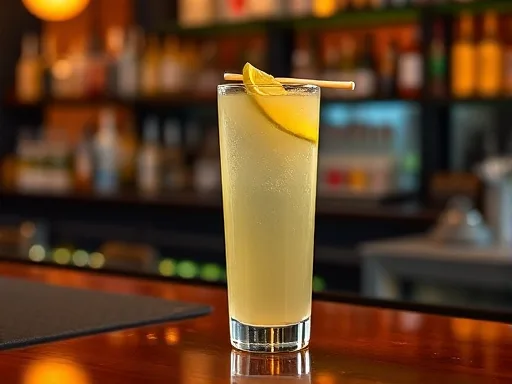 Barcelona Fizz - At a Bar