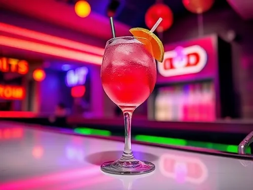 Batida Morango - At a Bar