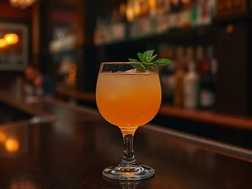 Beach Peach - At a Bar