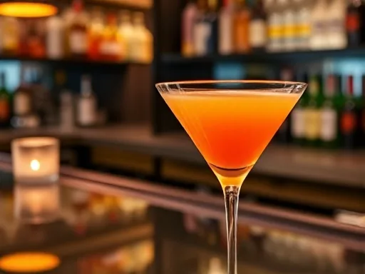 Beauty Spot Cocktail - At a Bar