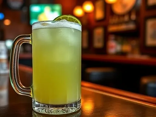 Beer Margarita - At a Bar