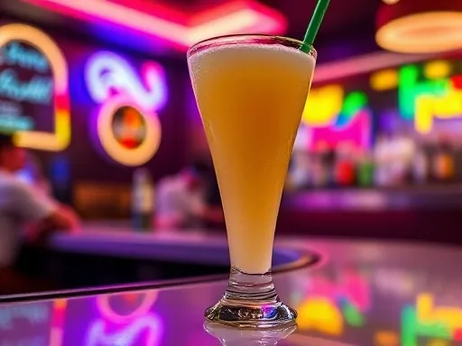 Belize Rum Punch - At a Bar