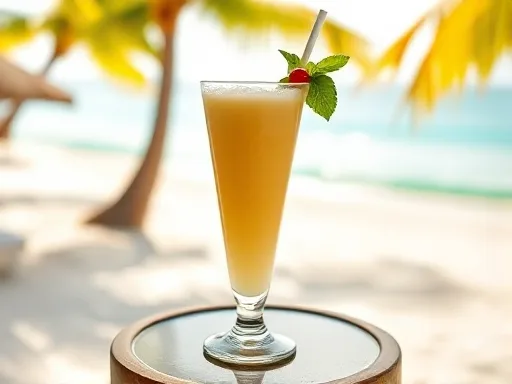 Belize Rum Punch - Outdoors