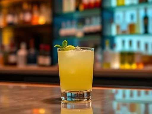Bennet Cocktail - At a Bar