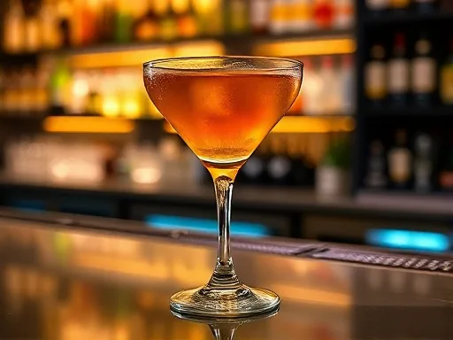 Bennett Cocktail - At a Bar