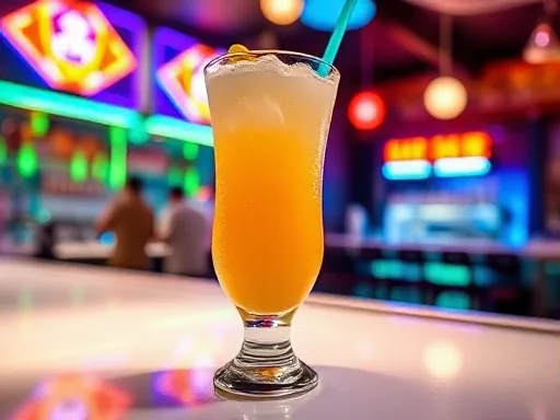 Bigger Better Blue Lagoon - At a Bar