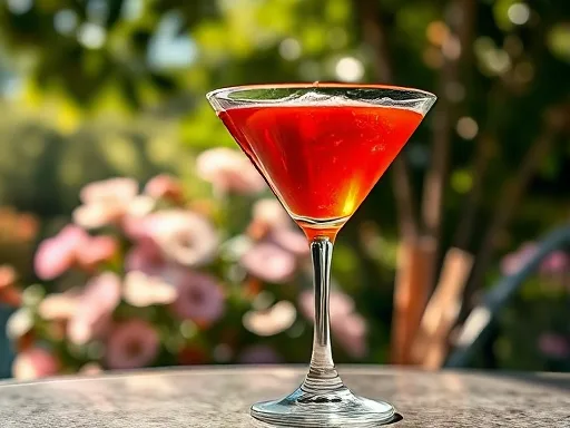 Bijou Cocktail - Outdoors