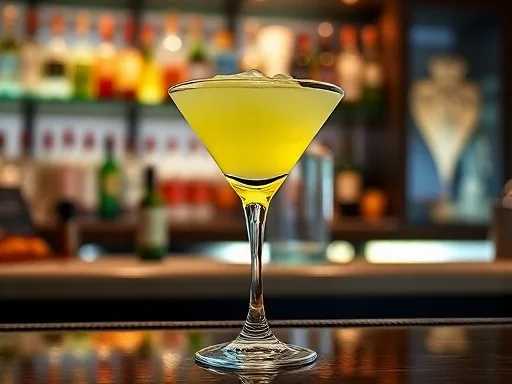 Biscayne Cocktail - At a Bar