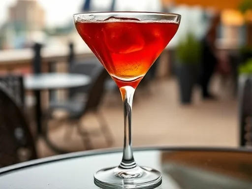 Bittersweet Cocktail - Outdoors