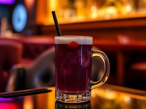 Black Haus Mitten - At a Bar