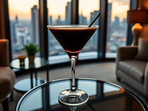 Black and White Martini - At Home