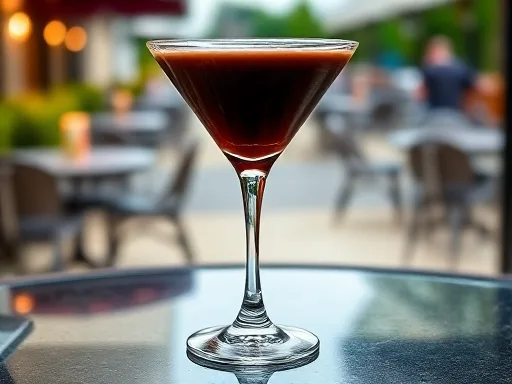 Black and White Martini - Outdoors