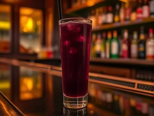 Blackberry Cola - At a Bar