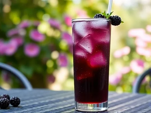 Blackberry Julep - Outdoors