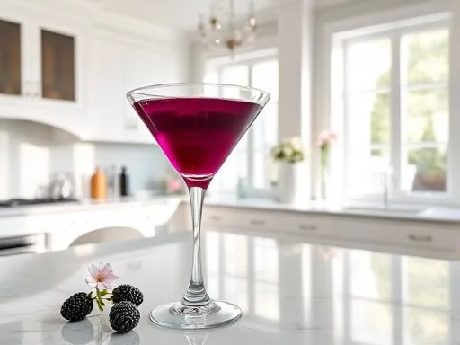 Blackberry Martini - At Home