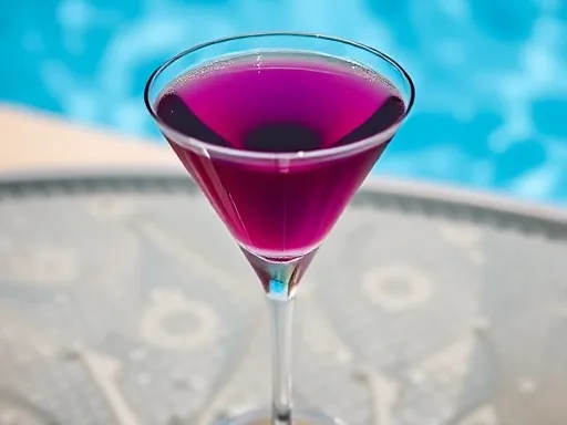 Blackberry Martini - Outdoors