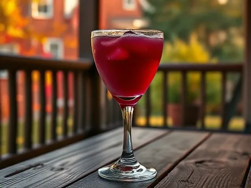 Blackjack Margarita - Outdoors