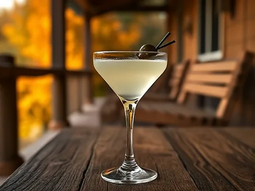 Blarney Stone Cocktail - Outdoors