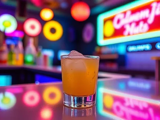 Blonde Headed Slut - At a Bar