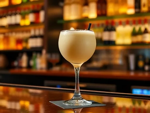 Blonde Smoothie - At a Bar