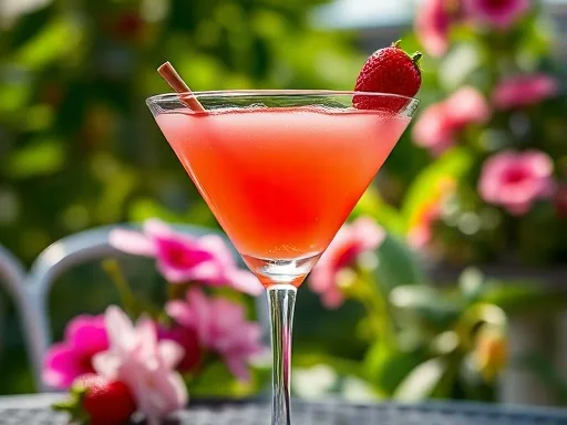 Bloodhound Cocktail - Outdoors