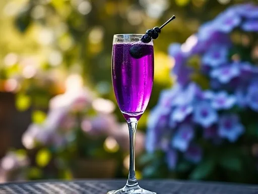Blow Blue Bubbles - Outdoors
