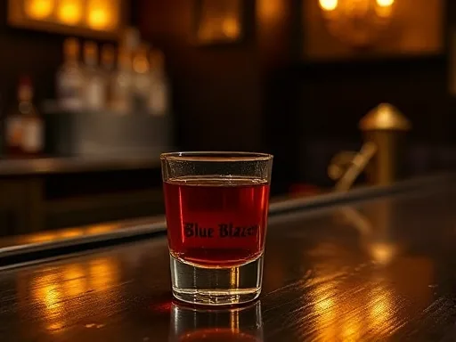 Blue Blazer - At a Bar