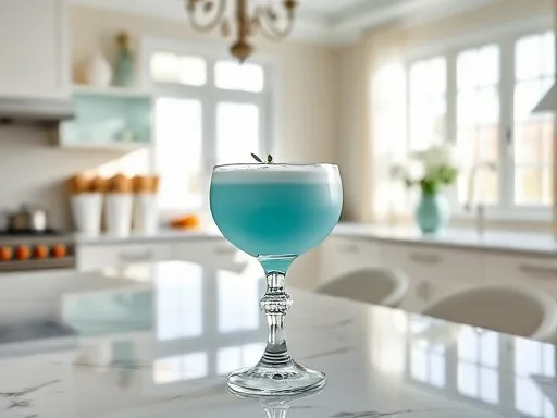 Blue Cloud Cocktail - At Home